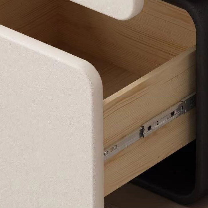 Contemporary Wood Nightstand