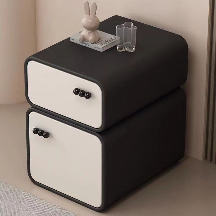 Contemporary Wood Nightstand