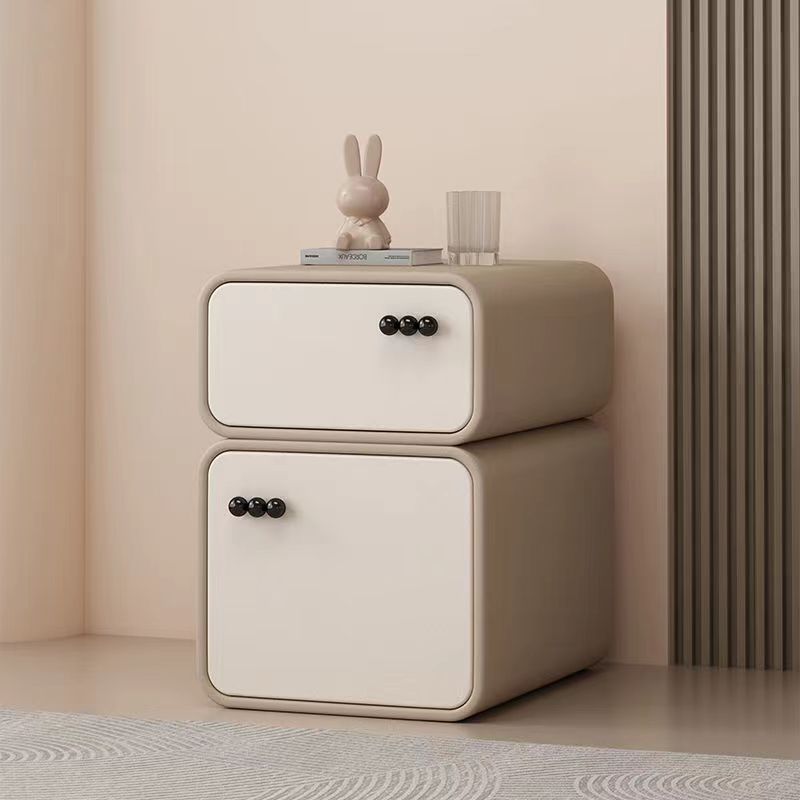 Contemporary Wood Nightstand
