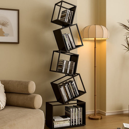 Contemporary Creative Iron Bookshelf