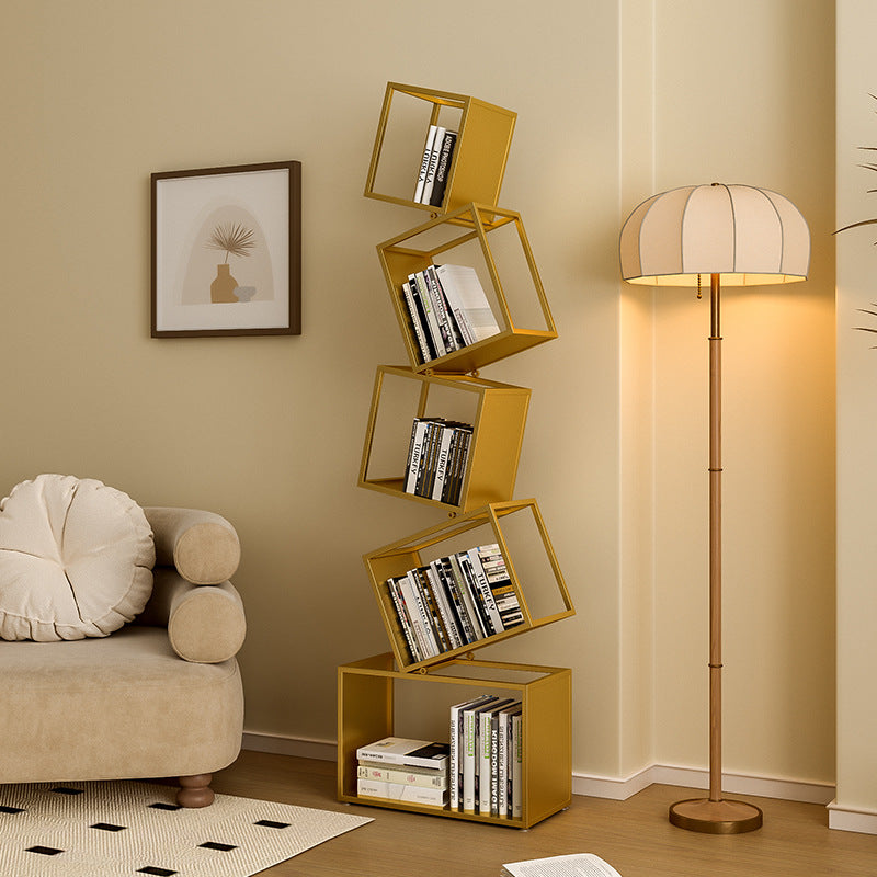 Contemporary Creative Iron Bookshelf