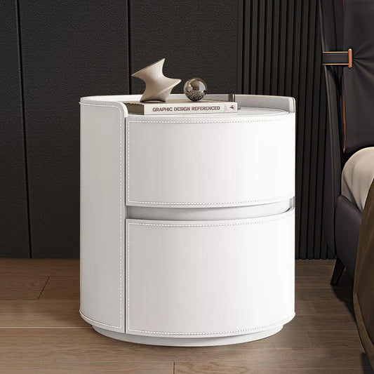 Modern Leather Nightstand