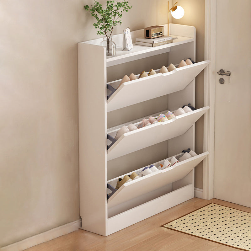 Modern Wood Shoe Rack
