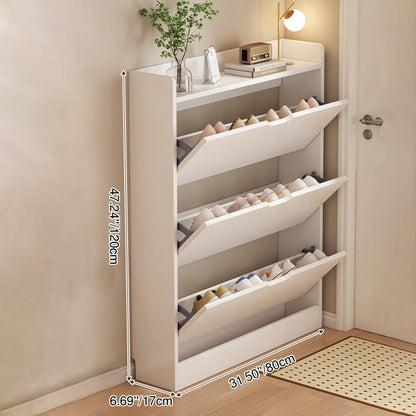 Modern Wood Shoe Rack