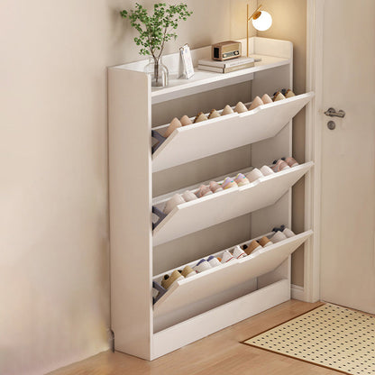 Modern Wood Shoe Rack