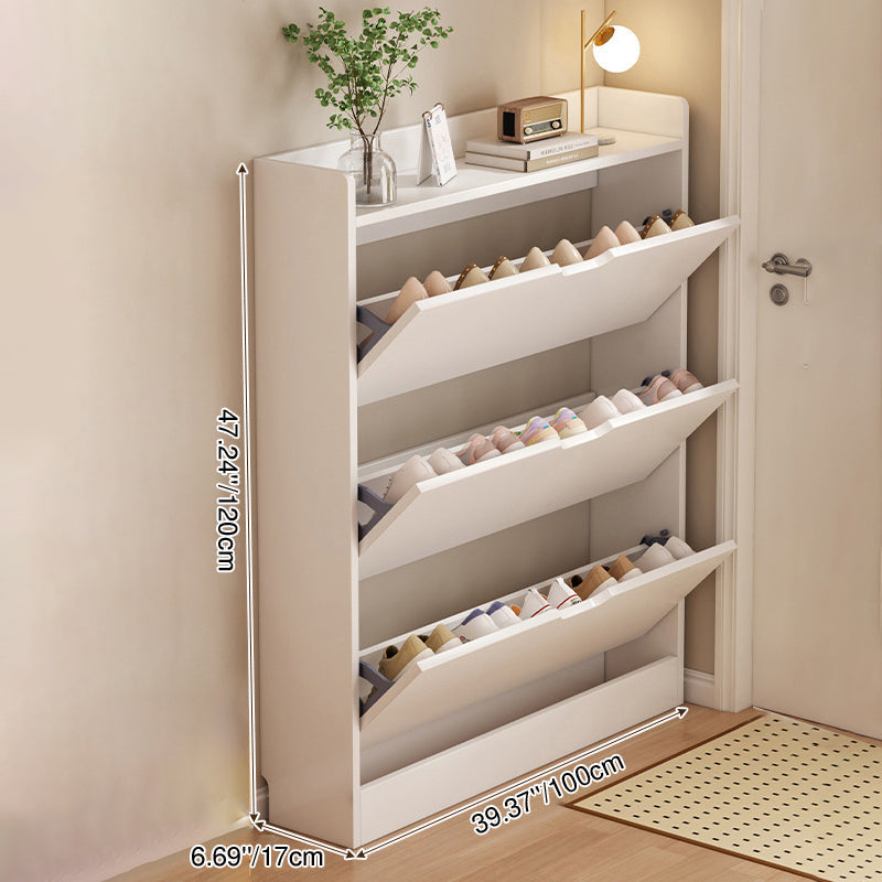 Modern Wood Shoe Rack