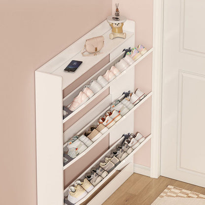 Modern Wood Shoe Rack