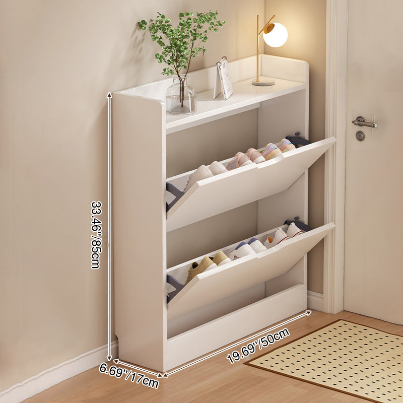 Modern Wood Shoe Rack