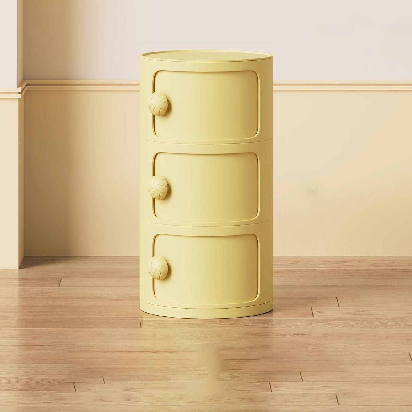 Modern Plastic Nightstand