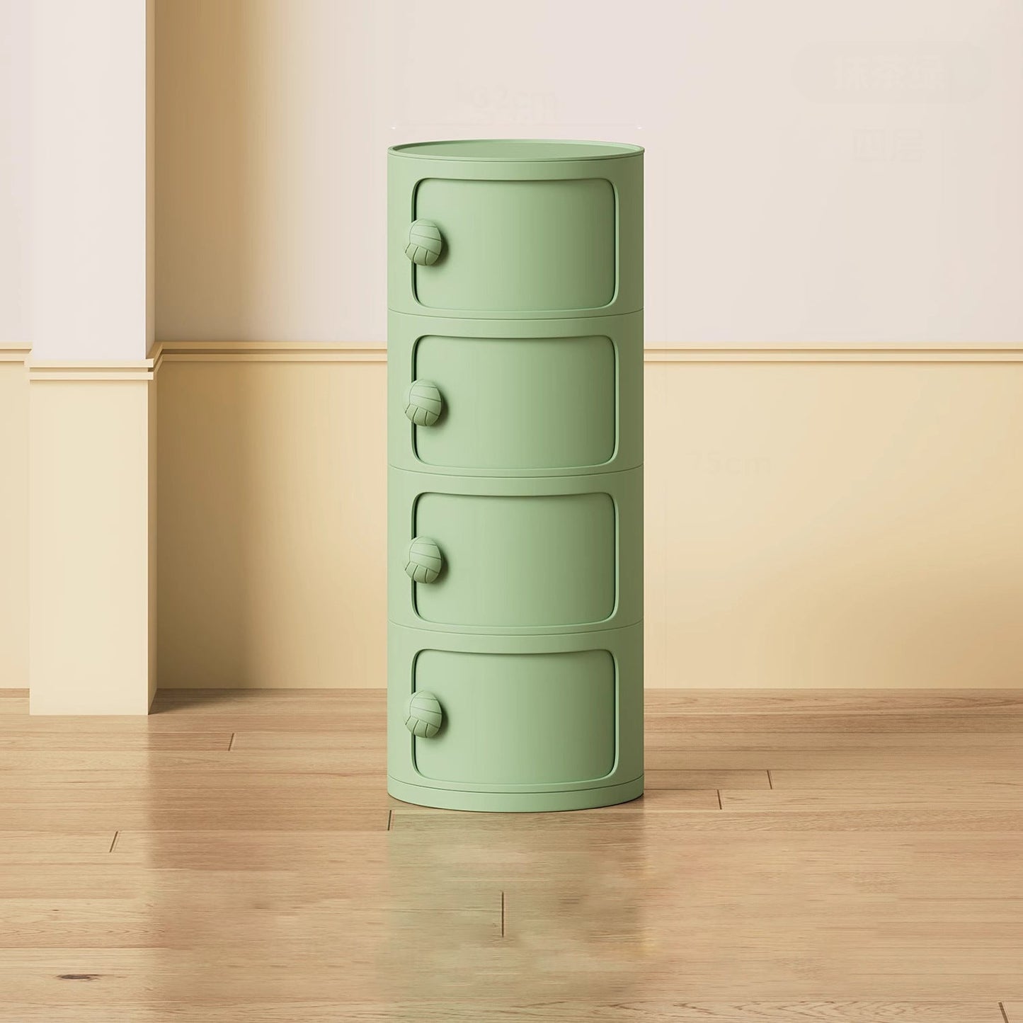 Modern Plastic Nightstand