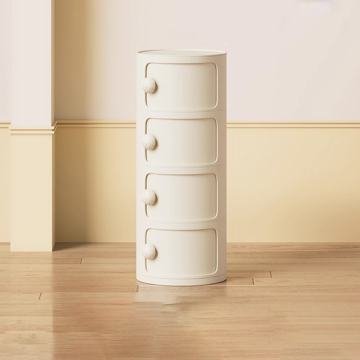 Modern Plastic Nightstand