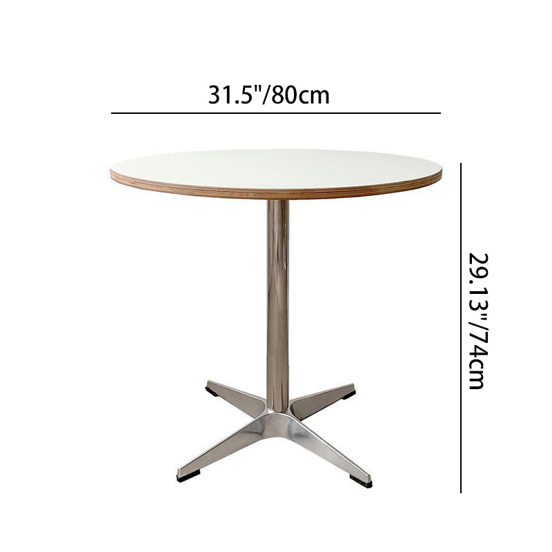 Modern Stainless Steel Dining Table