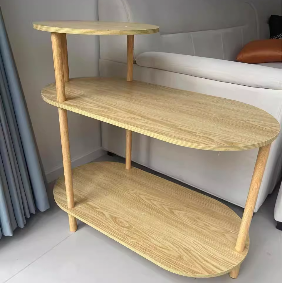 Modern Solid Wood End Table