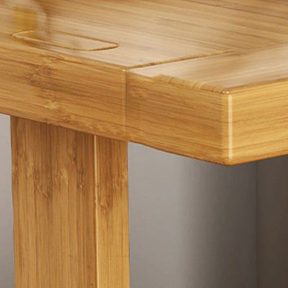 Modern Minimalist Bamboo Shoe Rack