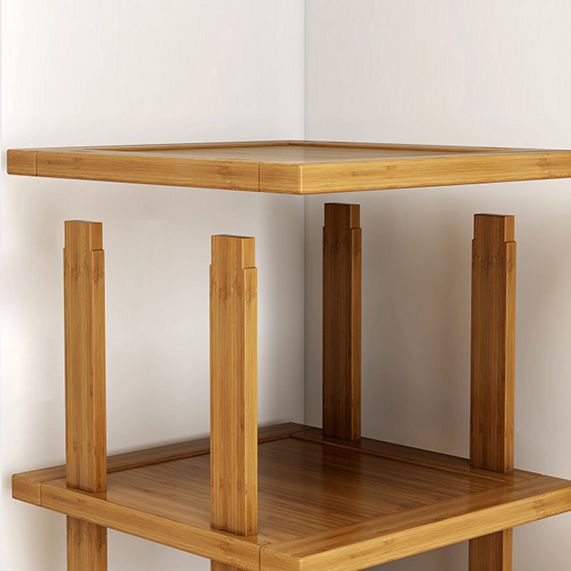 Modern Minimalist Bamboo Shoe Rack