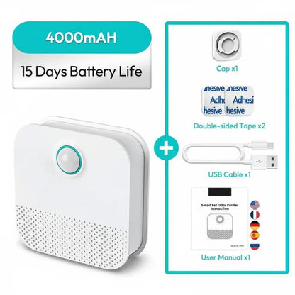 Cat Litter Box Air Purifier with Motion Sensor