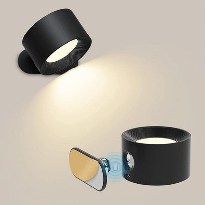 Cordless Magnetic Wall Lamp with 360° Rotation