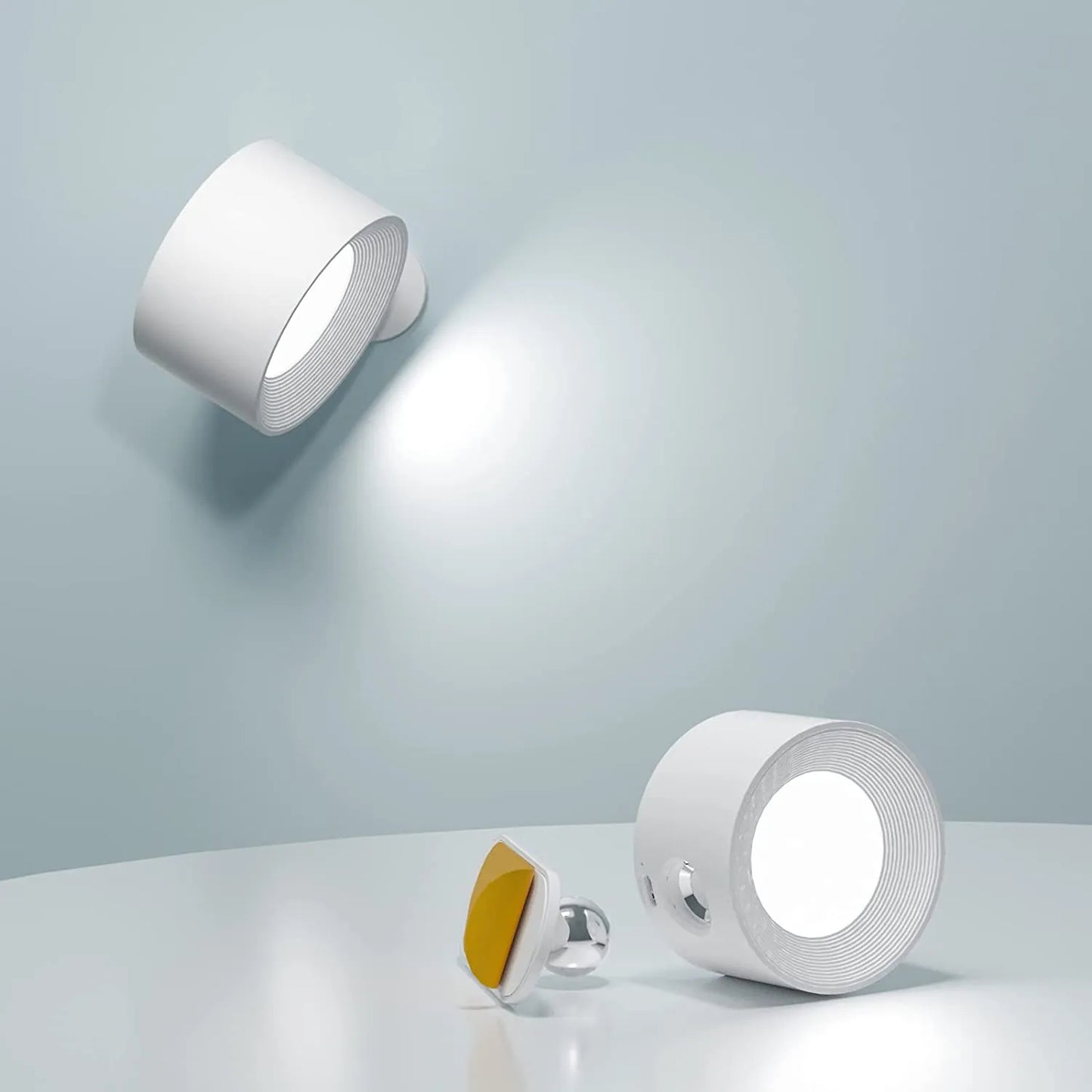 Cordless Magnetic Wall Lamp with 360° Rotation