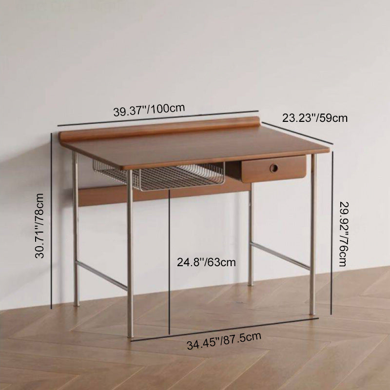 Modern Solid Wood Desk