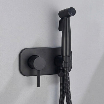 Brass Bidet Sprayer with Hot & Cold Water Control