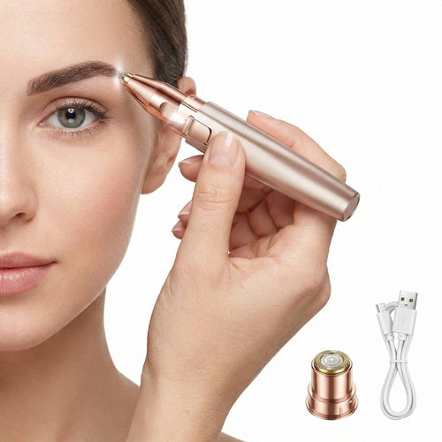 Painless Facial Hair Remover & Eyebrow Shaver