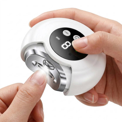 Electric Nail Clippers with LED Light, Rechargeable