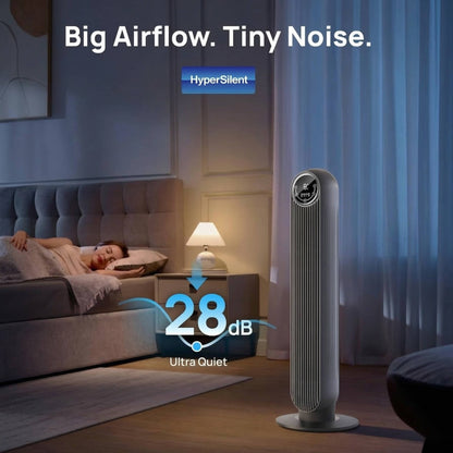 Portable AC Bladeless Air Cooler Tower Fan