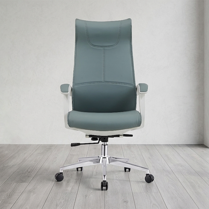 Executive High-Back Leather Office Chair