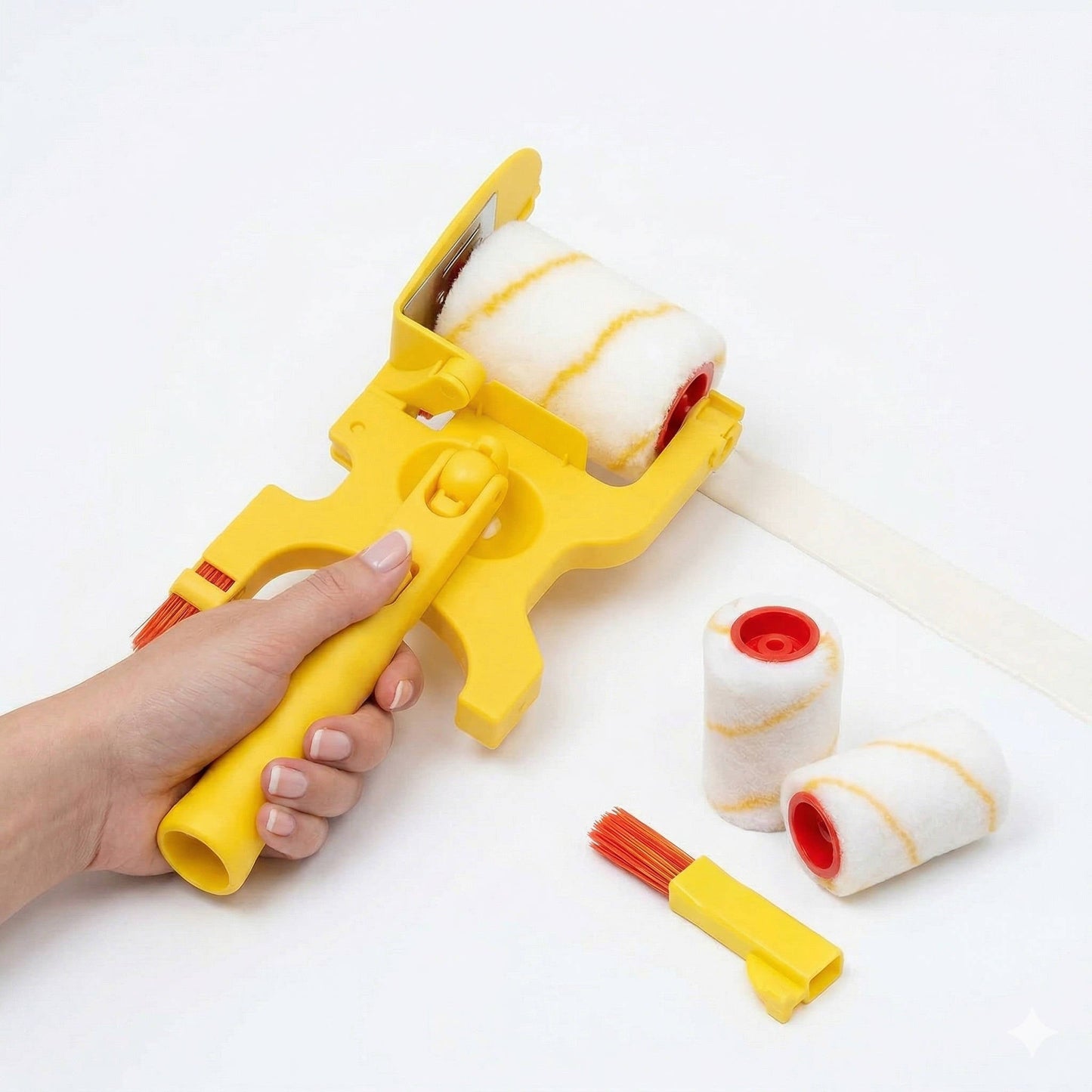 Paint Roller Brush with Ergonomic Handle