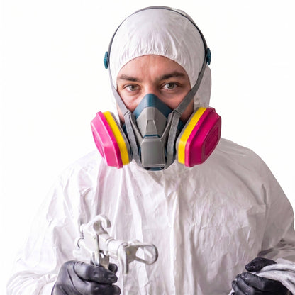 Reusable Respirator Mask with P100 Cartridge