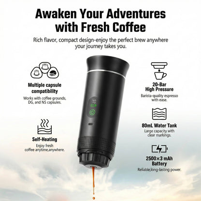 Mini Portable Coffee Machine