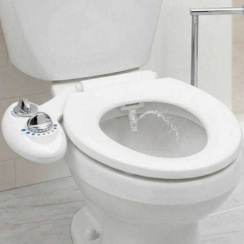 Non-Electric Bidet Attachment, Self Cleaning