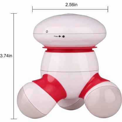 Handheld Mini Vibrating Body Massager with LED