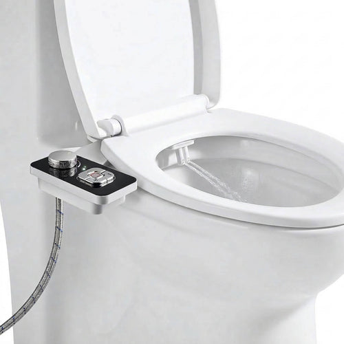 Self-Cleaning Bidet Toilet Attachment