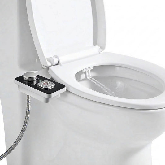 Self-Cleaning Bidet Toilet Attachment