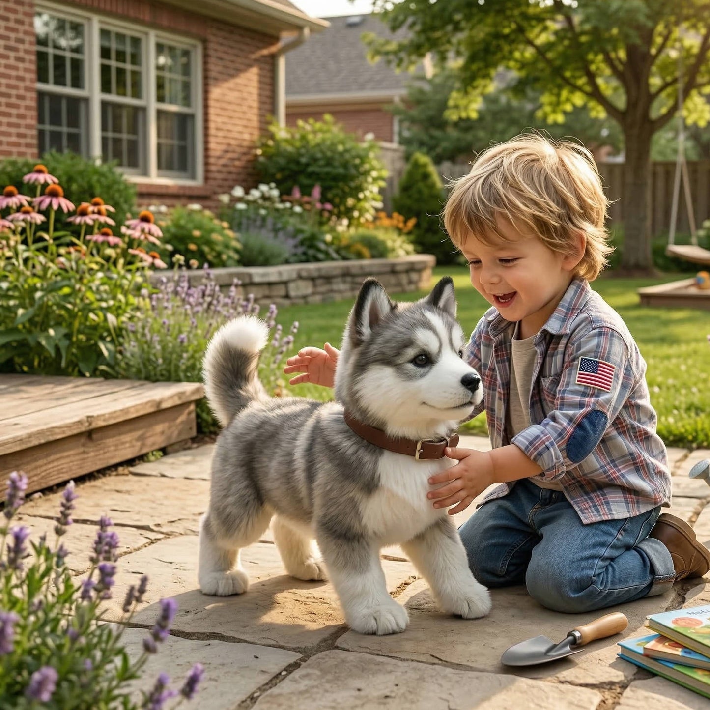 Interactive Robot Dog, Walks, Barks & Wags