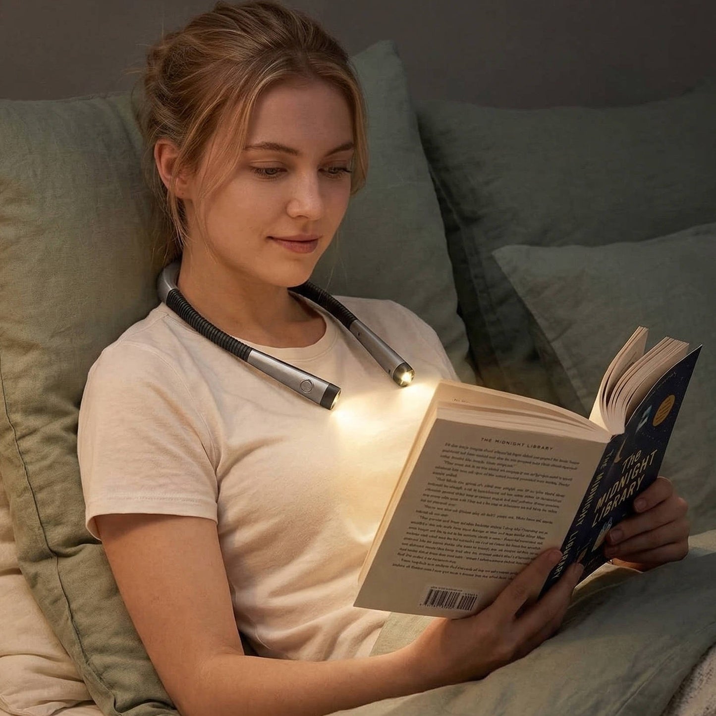 Portable Neck Reading Light, Hands Free