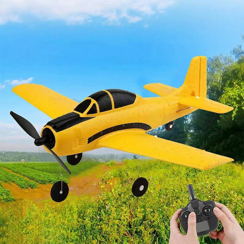 RC Plane, 4 Channel Gyro Trainer, 2 Batteries
