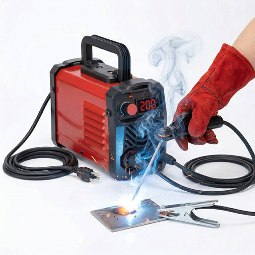 Mini Portable Stick Welder, MMA Arc, LED Display