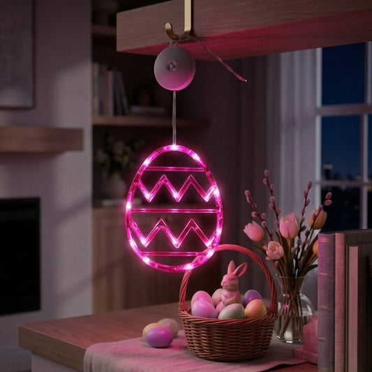 LED Light Up Easter Egg String Lights