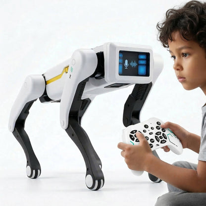 Smart STEM Robot Dog with Voice & App Control