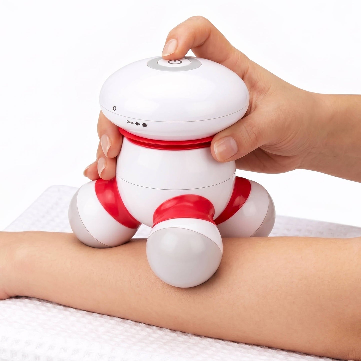 Handheld Mini Vibrating Body Massager with LED