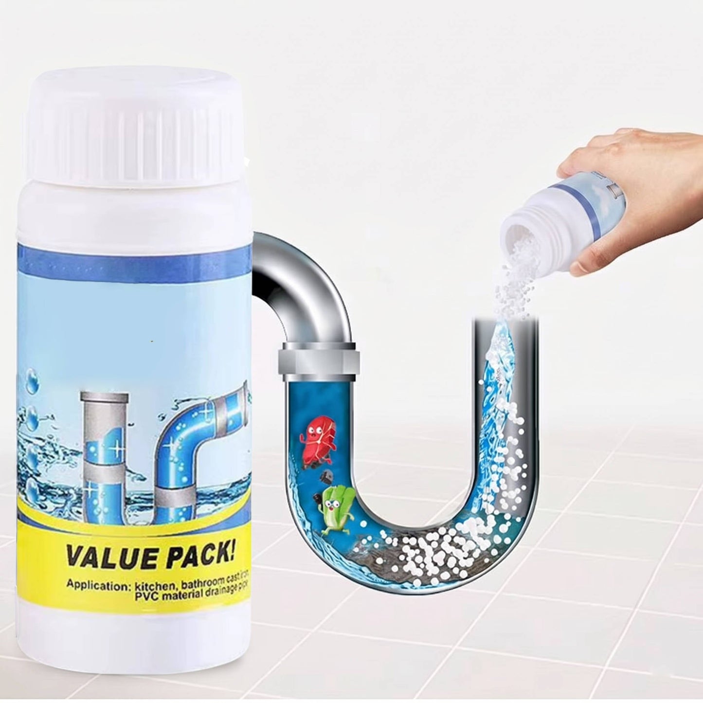 Foaming Drain Cleaner for Stubborn Clogs