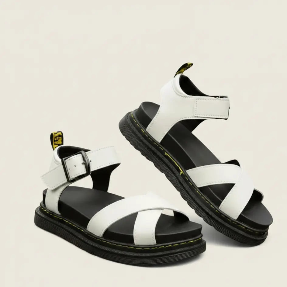 Platform Sandals with Cushioned Sole