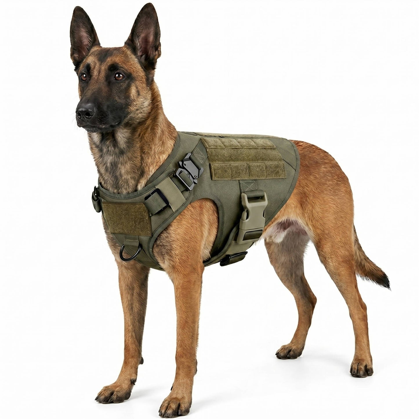 Tactical Military Dog Vest Harness Set