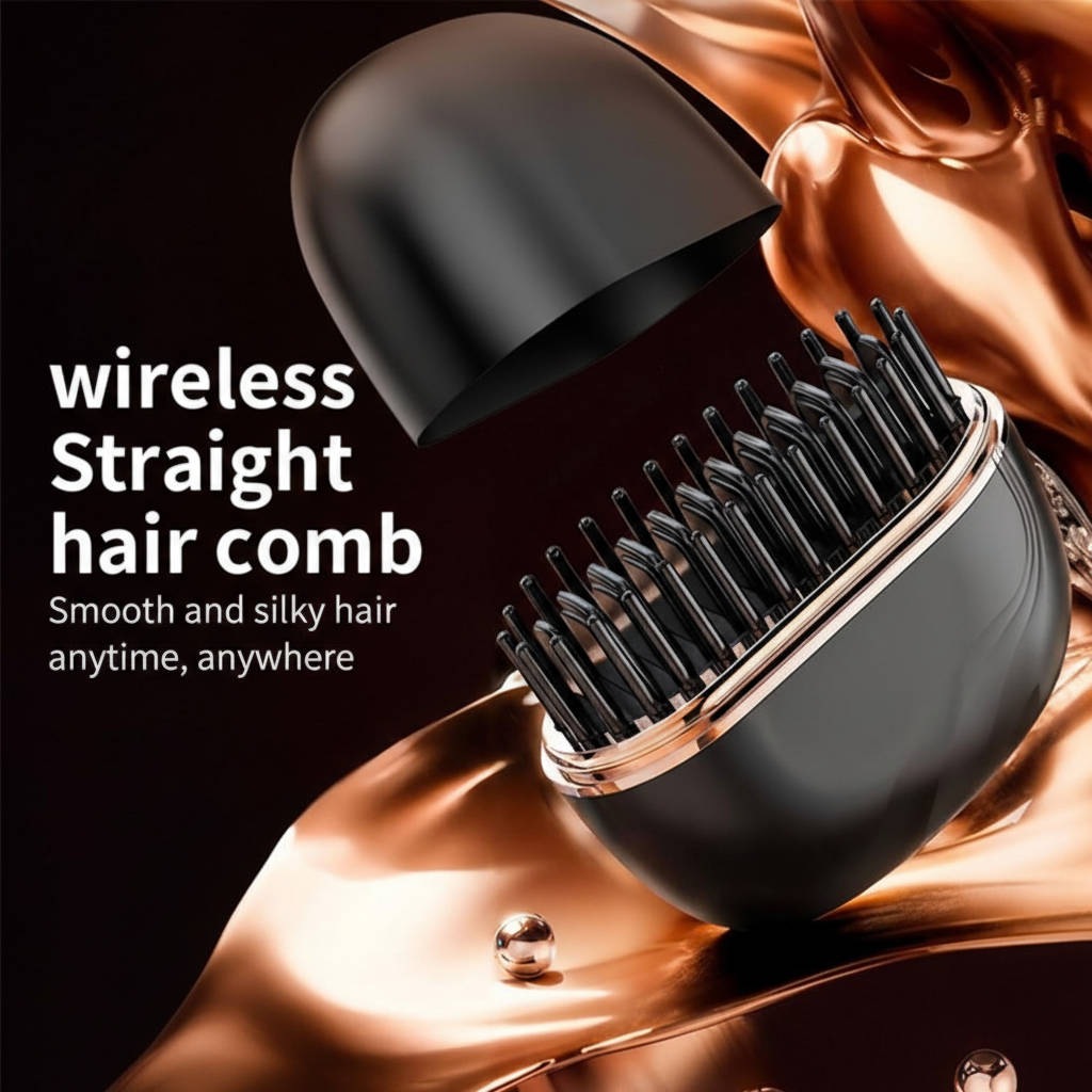 Mini Hair Straightener Comb
