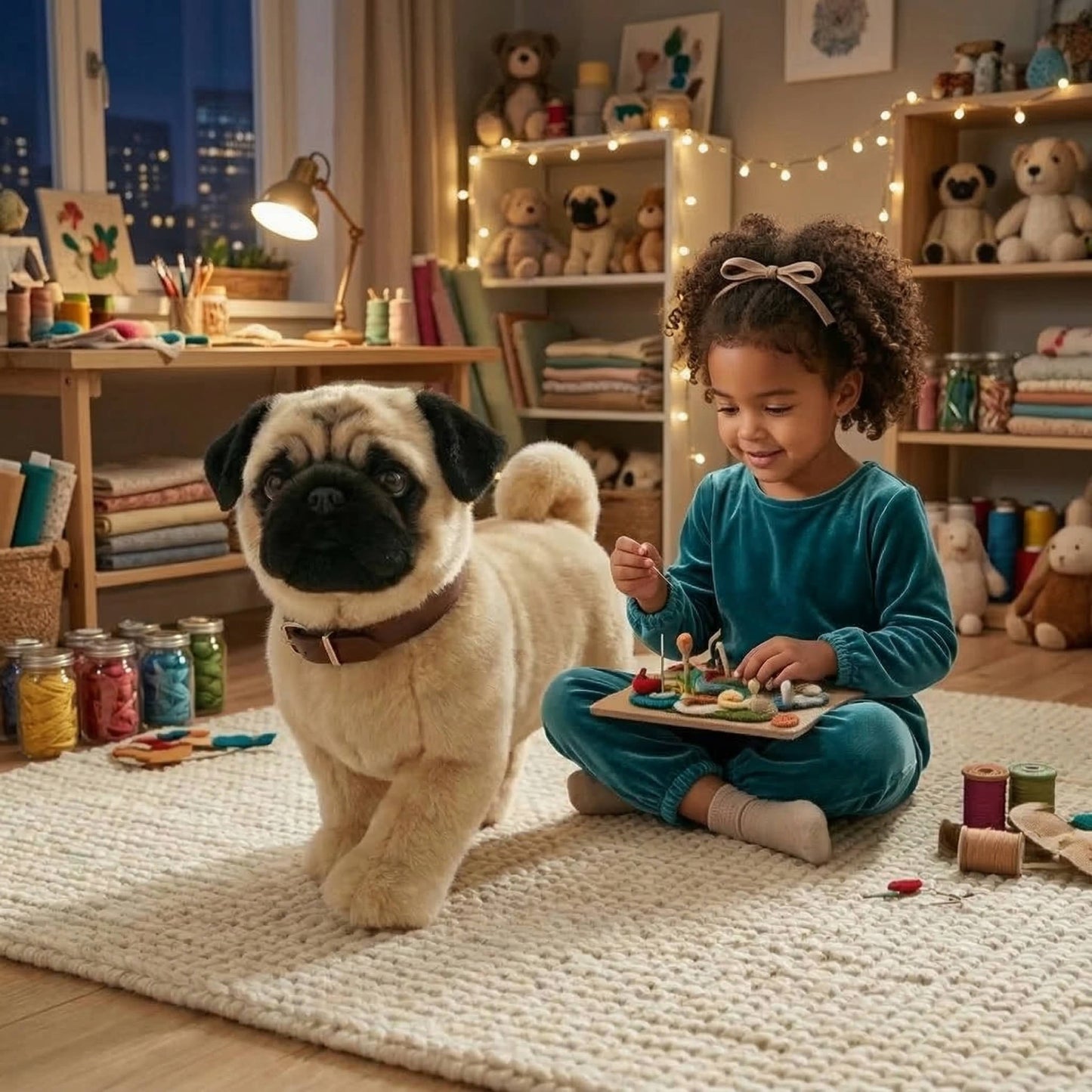 Interactive Robot Dog, Walks, Barks & Wags