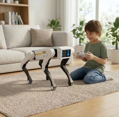 Smart STEM Robot Dog with Voice & App Control