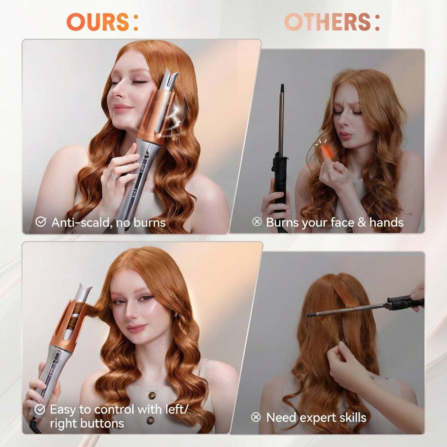 Automatic Hair Curling Iron