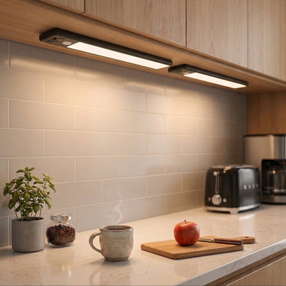 Motion Sensor Under Cabinet Lights, 2 Pack